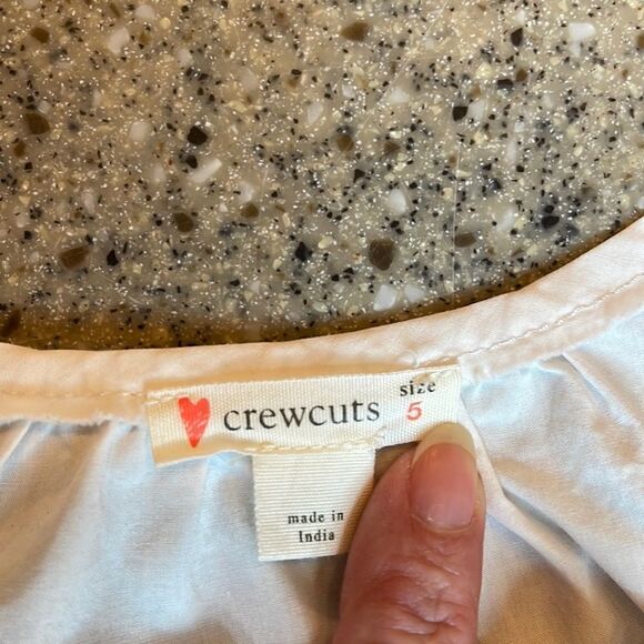 CREWCUTS By J.Crew Girls Sleeveless Top Flower Tassels - Picture 4 of 6